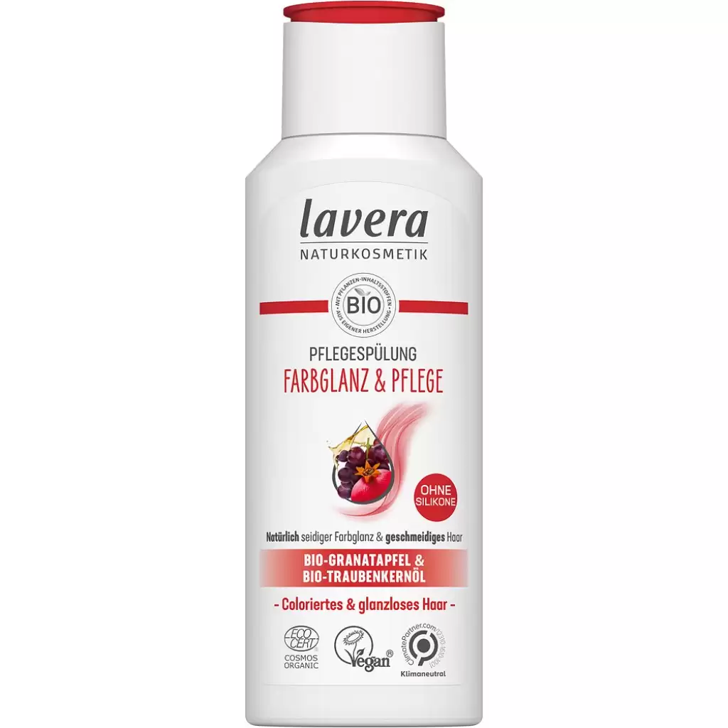 Sampon - Balsam de par pentru culori stralucitoare si ingrijire cu rodie bio 200ml