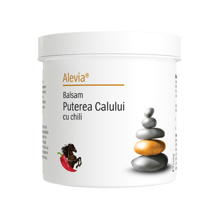Suplimente - Balsam Puterea Calului cu chili 250g