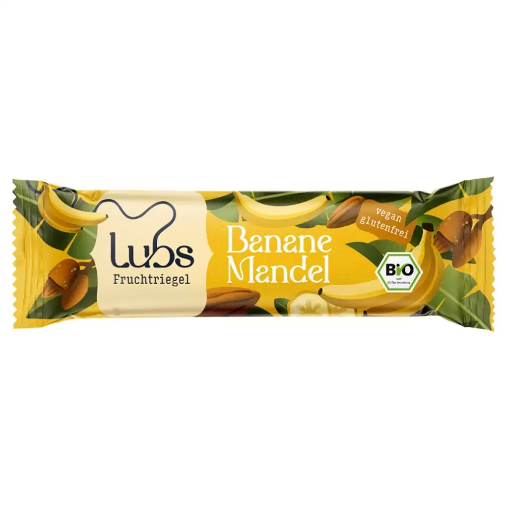 Batoane proteice - Baton cu banana si migdale fara gluten, eco 40g