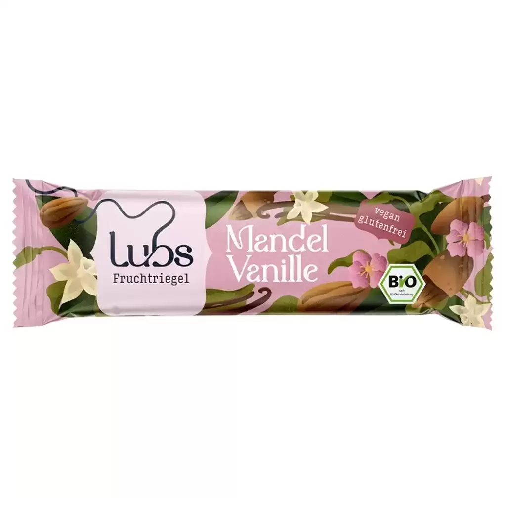 Batoane proteice - Baton cu migdale si vanilie fara gluten, eco 40g