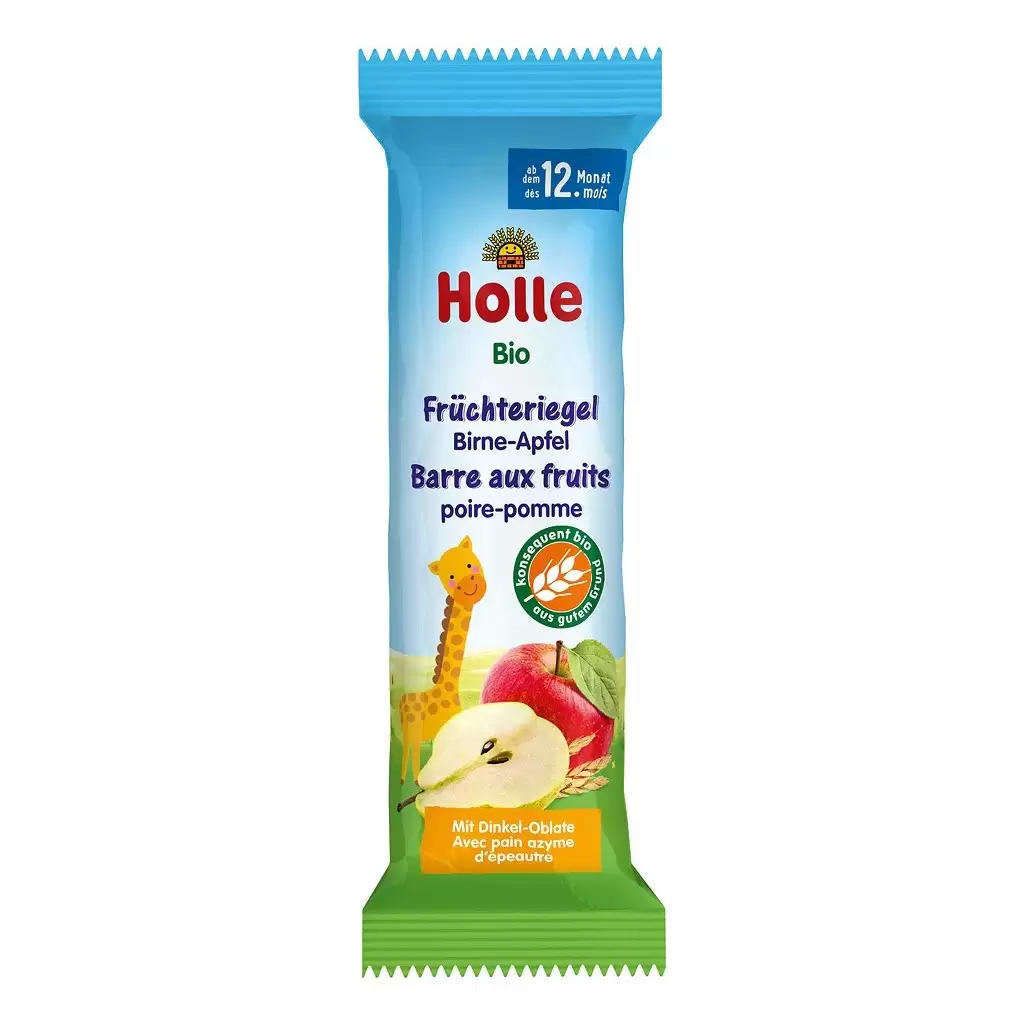 Biscuiti - Baton cu pere si mere pentru copii 12 luni, eco 25g