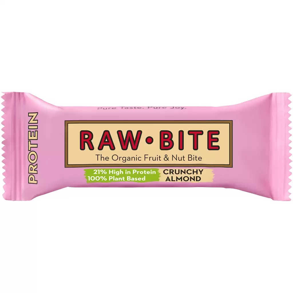 Batoane proteice - Baton proteic din fructe si nuci cu migdale crocante fara gluten, eco 45g