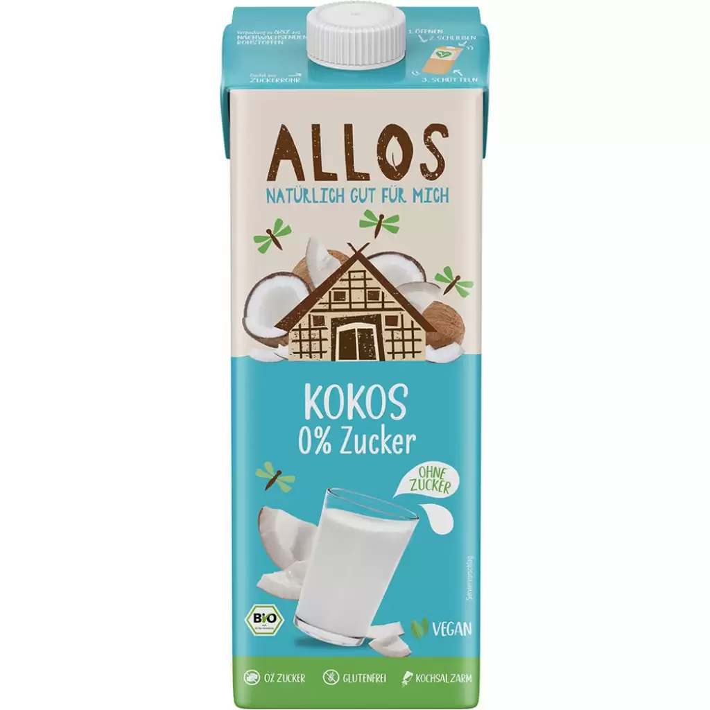 Lapte si bauturi vegetale - Bautura de cocos fara gluten , eco 1L