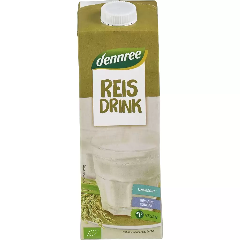 Lapte si bauturi vegetale - Bautura de orez fara lactoza si fara gluten, eco 1L