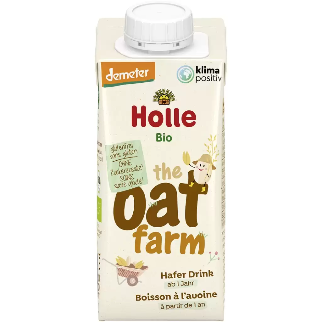 Lapte si bauturi vegetale - Bautura de ovaz fara gluten pentru copii 1 an, eco 200ml