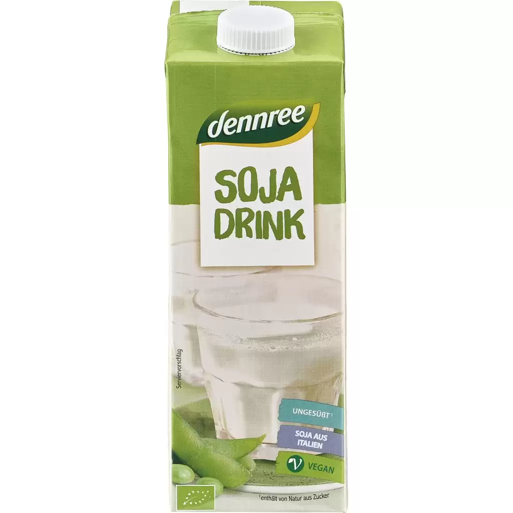 Lapte si bauturi vegetale - Bautura de soia fara lactoza si fara gluten, eco 1L