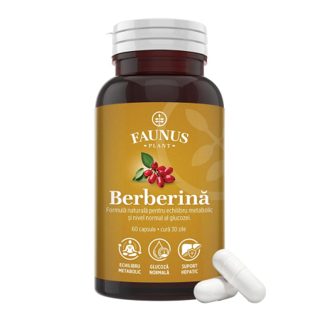 Suplimente alimentare - Berberină - 60 capsule