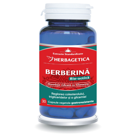 Extracte - Berberina Bio Activa 30 capsule
