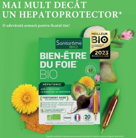 Bien-etre du foie/Hepatonic Bio 20 fiole [1]