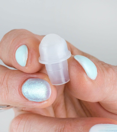 Materiale  - Bilă plastic pentru recipiente Roll-On mini