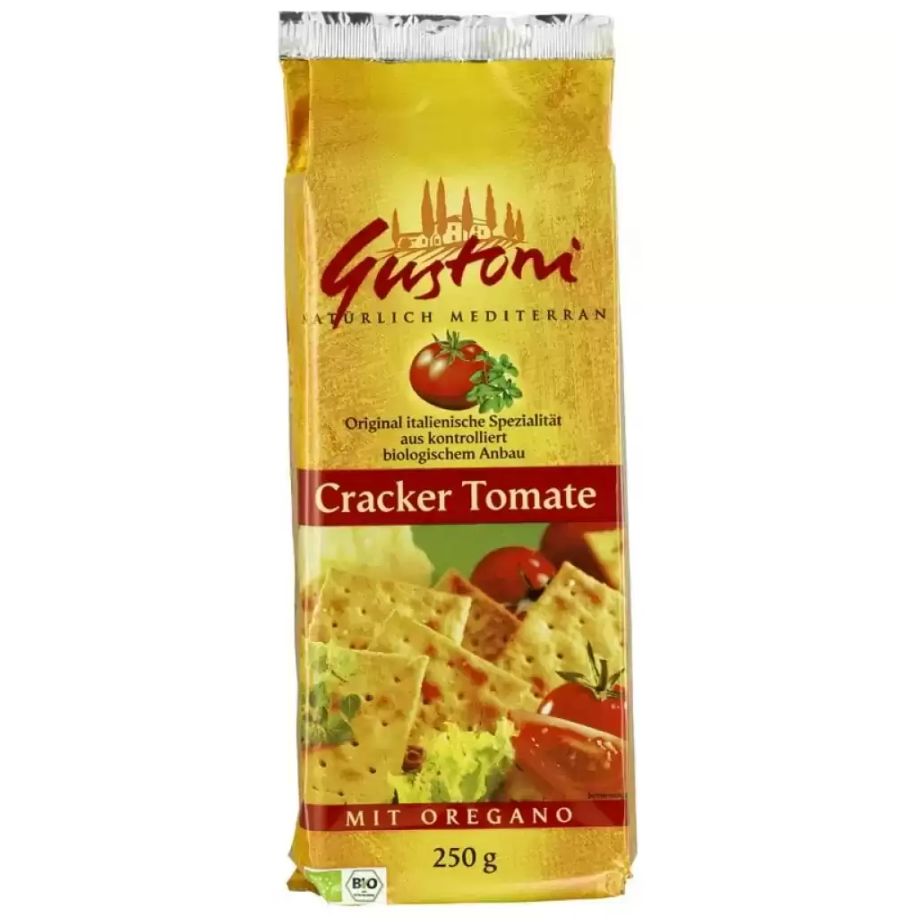 Biscuiti si napolitane - Biscuiti crocanti cu Tomate si Oregano, eco 250g