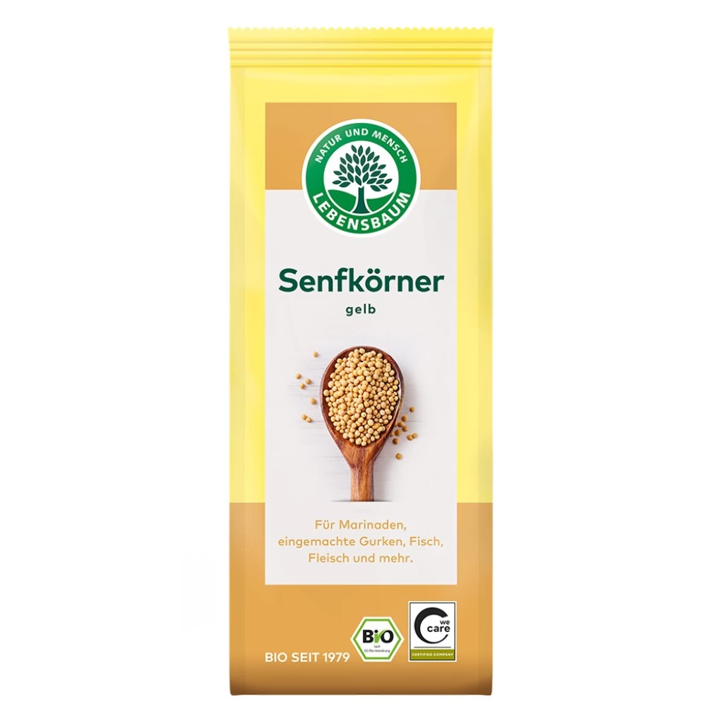 Condimente - Boabe de mustar galben, eco 80g