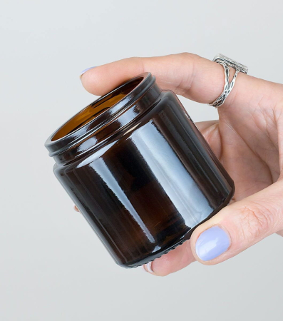 Materiale  - Borcan de sticlă Ambra 120 ml