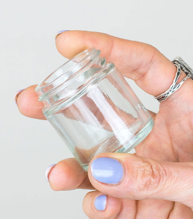 Materiale  - Borcan de sticlă Clara 30 ml