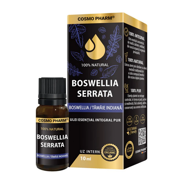 Uleiuri Esentiale - BOSWELLIA SERRATA: Ulei Esential de Tamaie Indiana (Indian Frankincense)