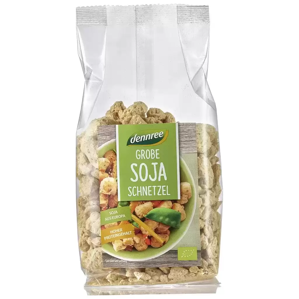 Leguminoase - Bucati mari de soia, eco 150g