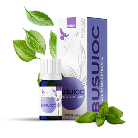 Uleiuri esentiale de uz intern - BUSUIOC - ulei esențial integral - 5 ml