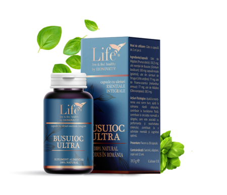 Uleiuri Esentiale - BUSUIOC ULTRA - 30 capsule cu ulei esențial