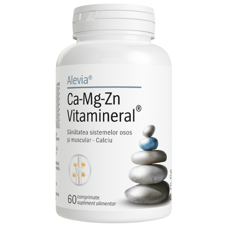 Suplimente - Ca-Mg-Zn Vitamineral 60 comprimate