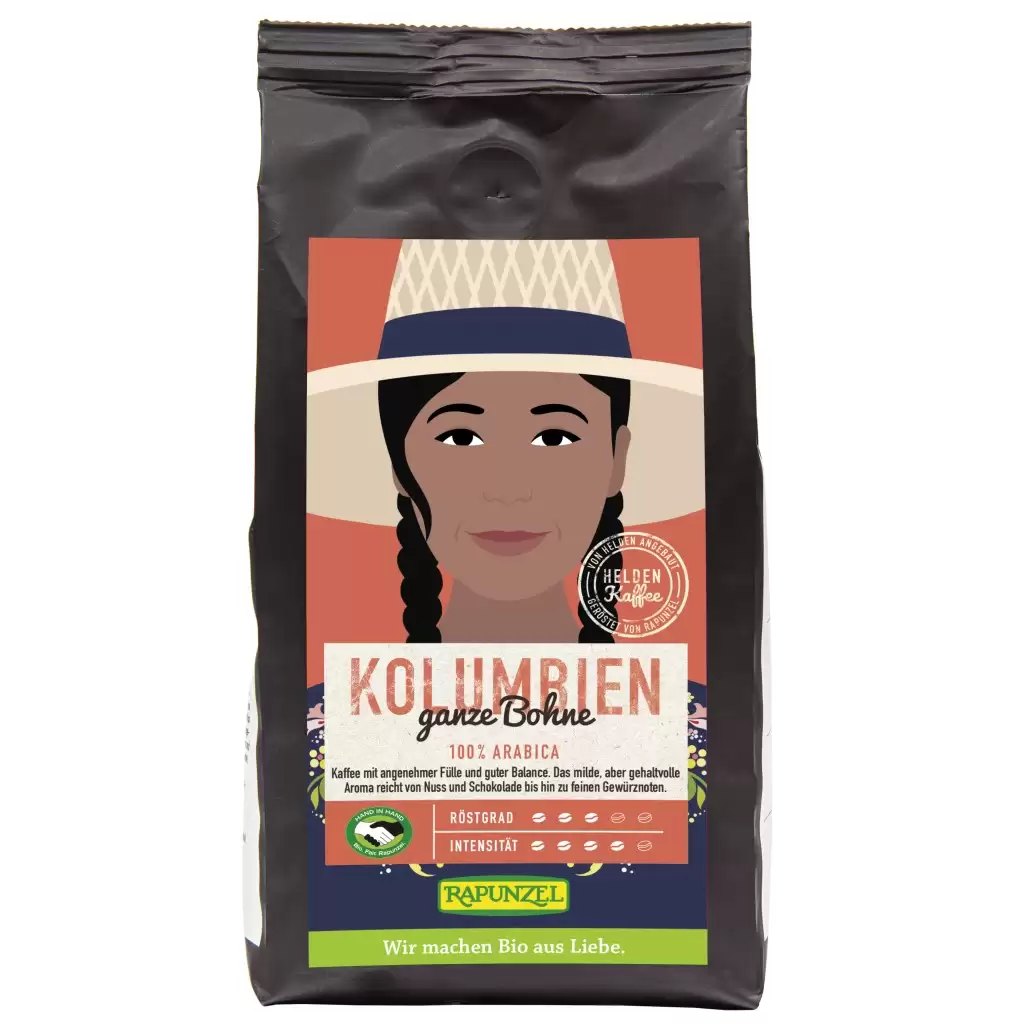 Cafea - Cafea Arabica boabe Columbia, eco 250g