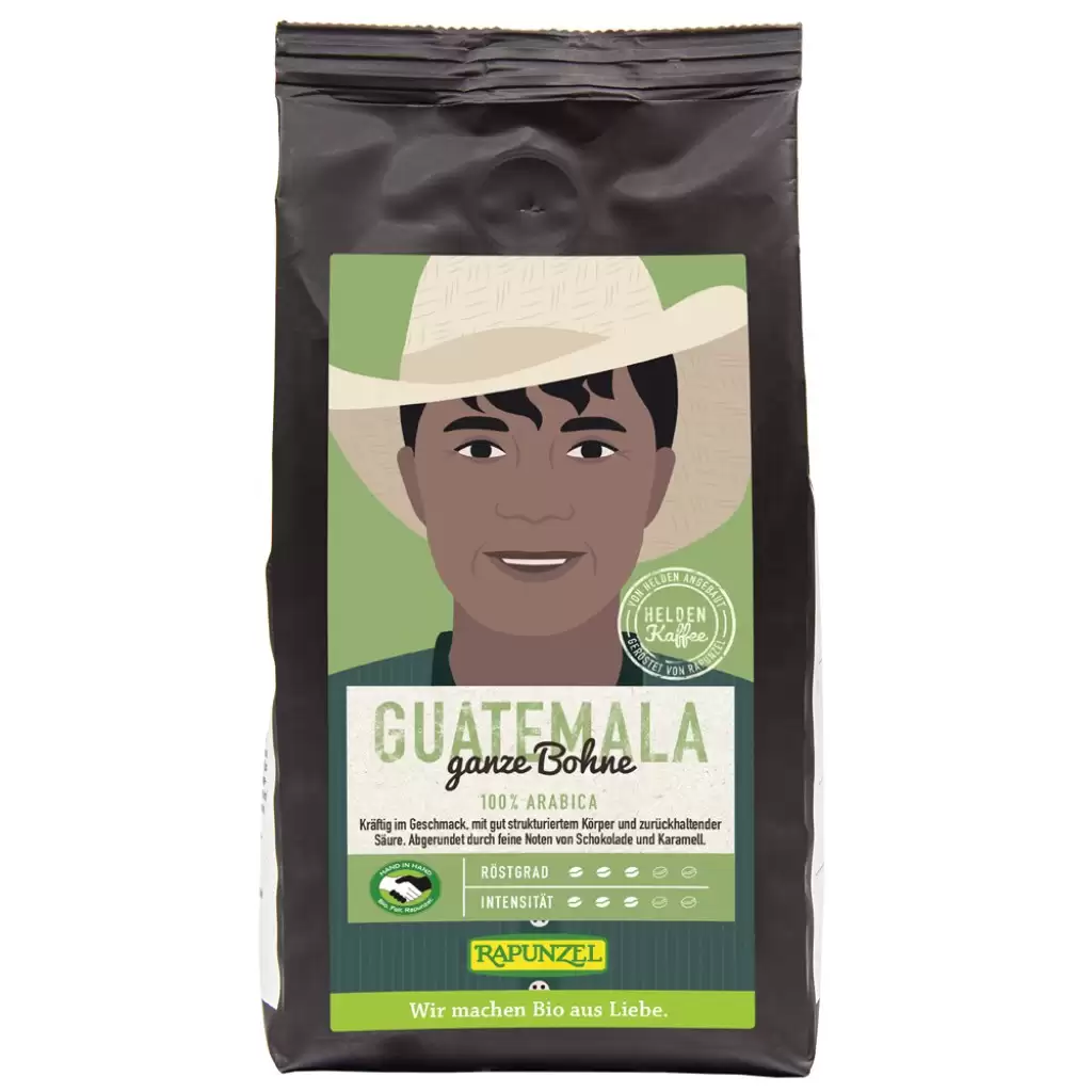 Cafea - Cafea Arabica boabe Guatemala, eco 250g