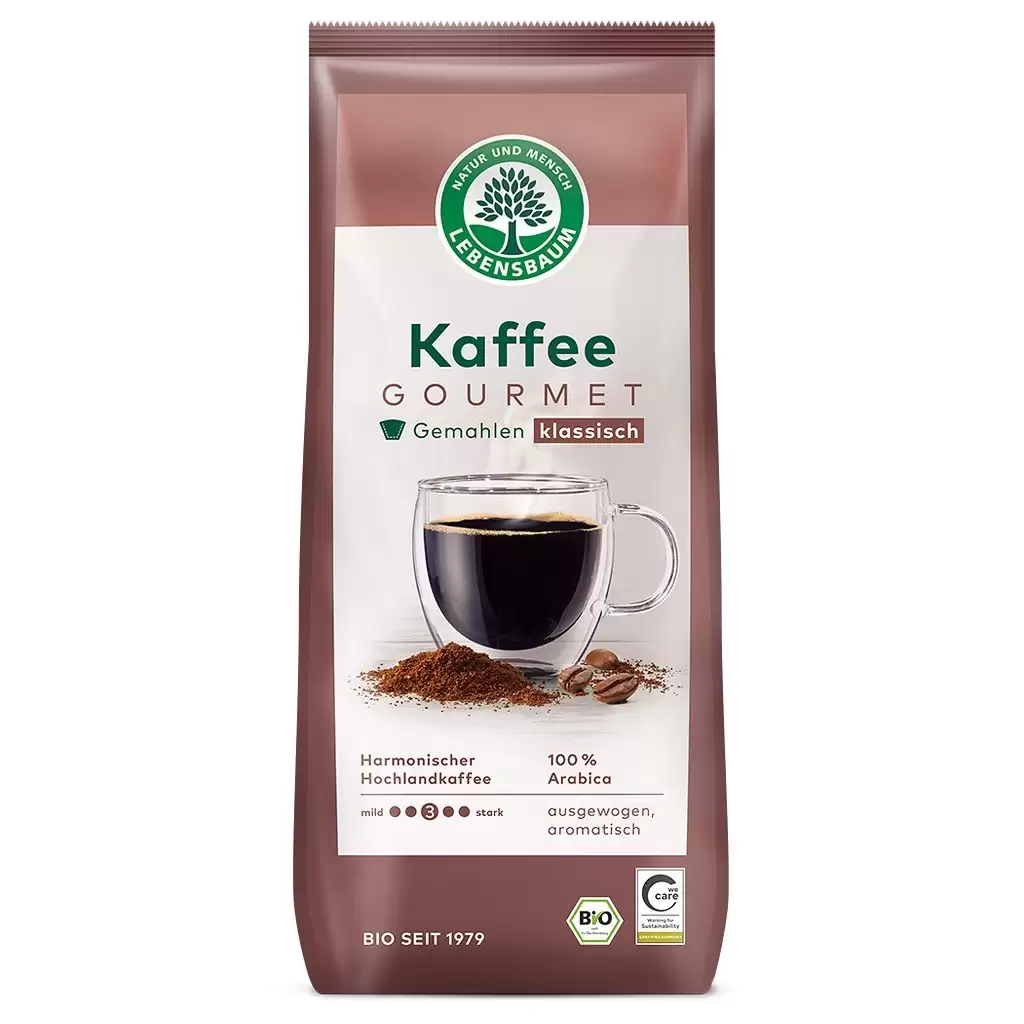 Cafea - Cafea Gourmet clasica macinata, eco 500g