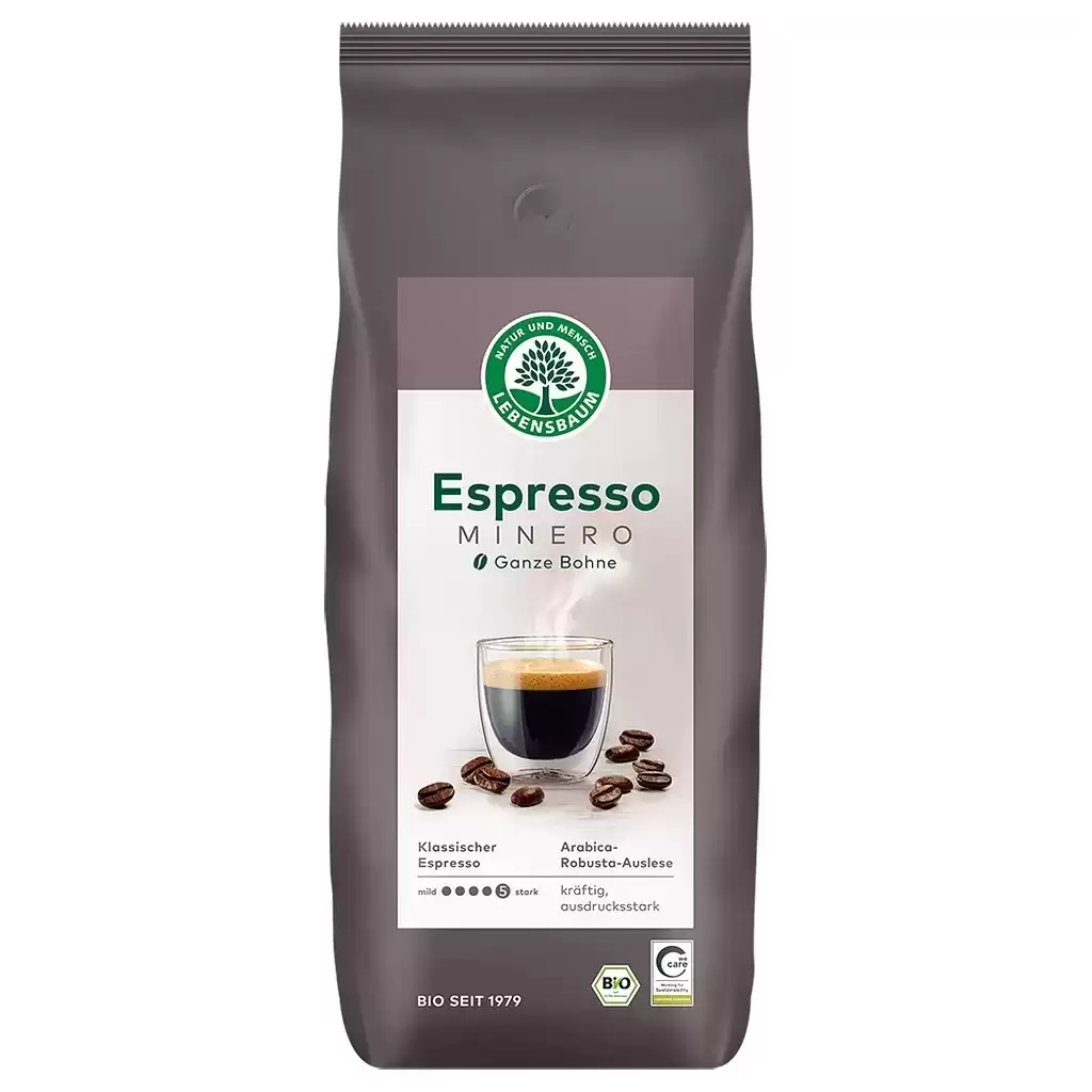 Cafea - Cafea Minero espresso boabe, eco 1kg