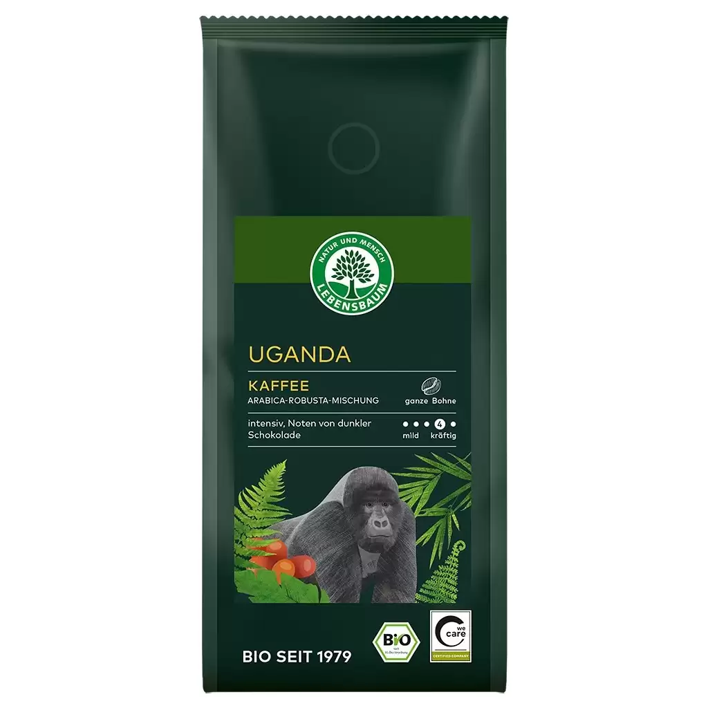 Cafea - Cafea Uganda boabe, eco 250g