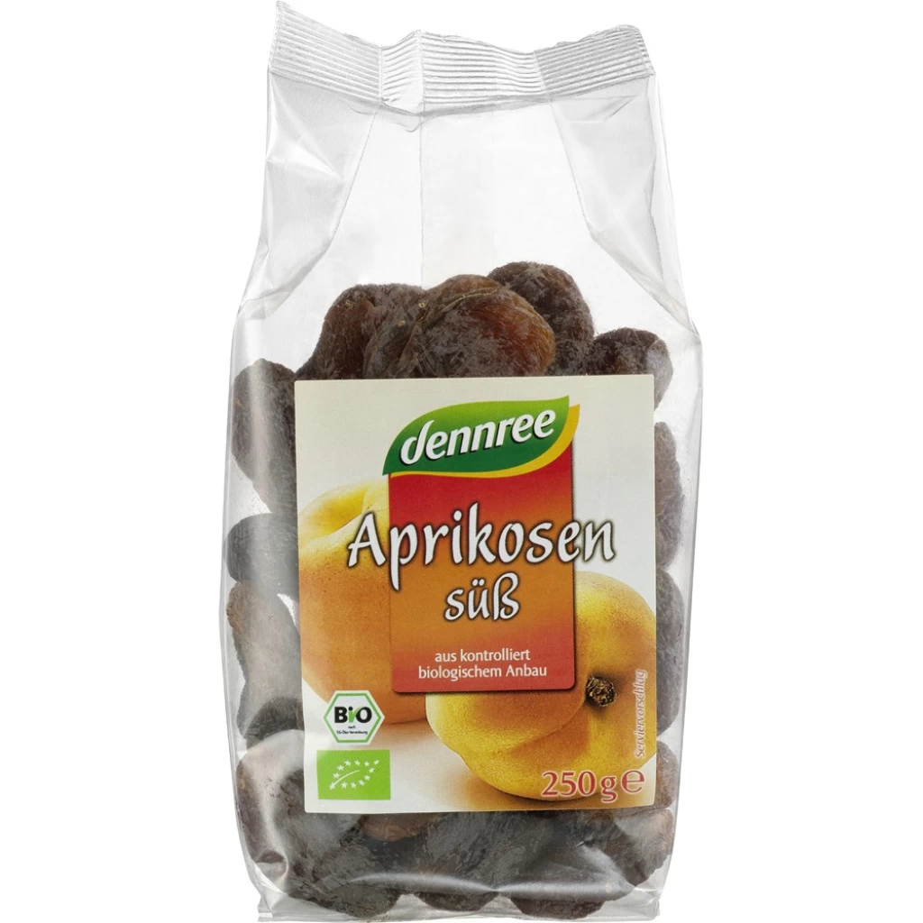 Fructe uscate - Caise dulci fara samburi, eco 250g