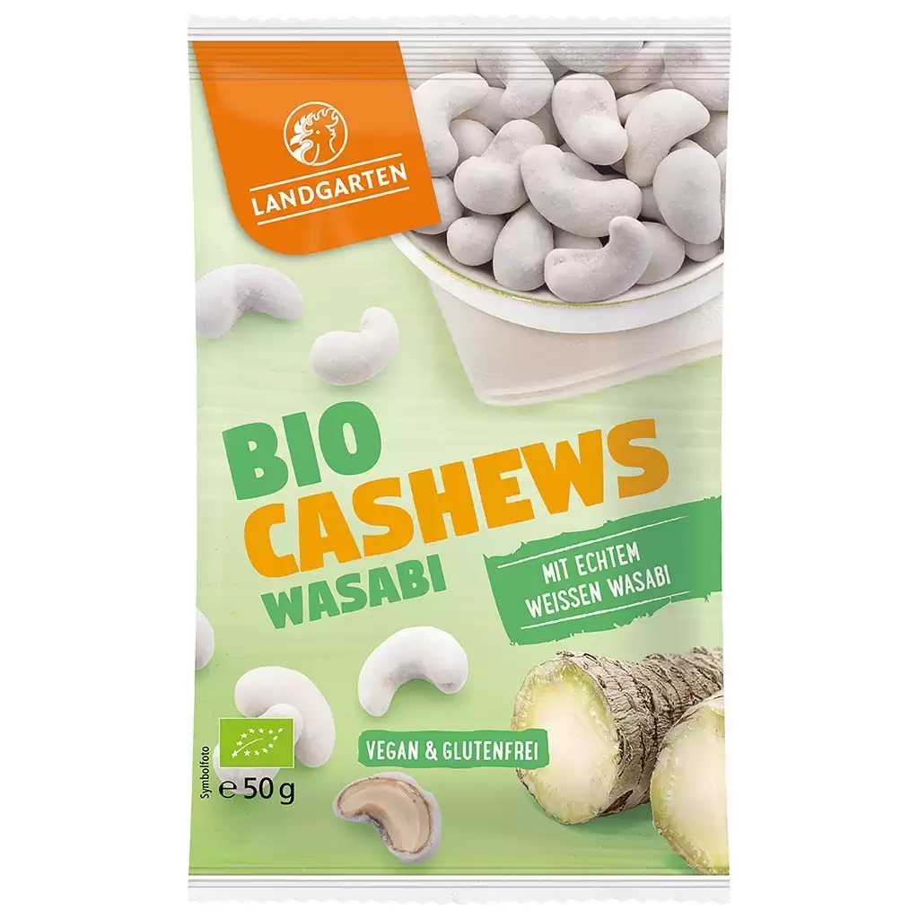 Dulciuri - Caju cu wasabi vegan si fara gluten, eco 50g