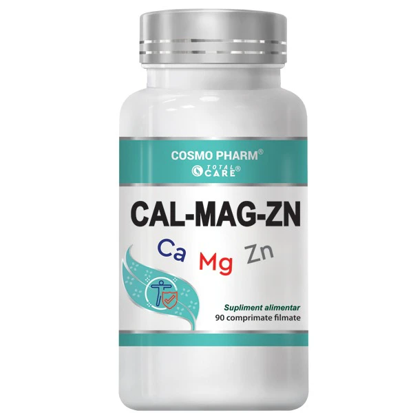 Extracte - CAL MAG ZINC, 30 / 90 comprimate 90 comprimate