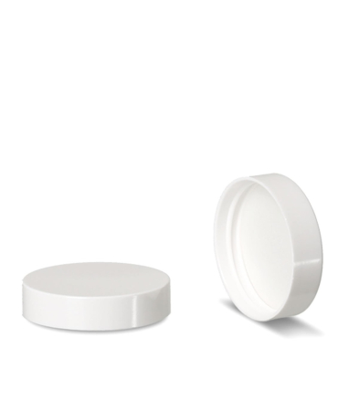  Recipiente cosmetice - Capac Alb pentru Borcan Ambra/Clara 120 ml