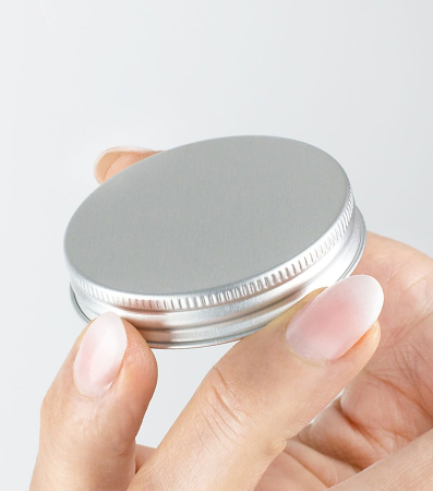  Recipiente cosmetice - Capac Alu Borcan Ambra/Clara 60