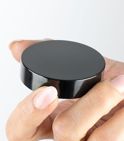 Materiale  - Capac Negru Borcan Ambra/Clara 60