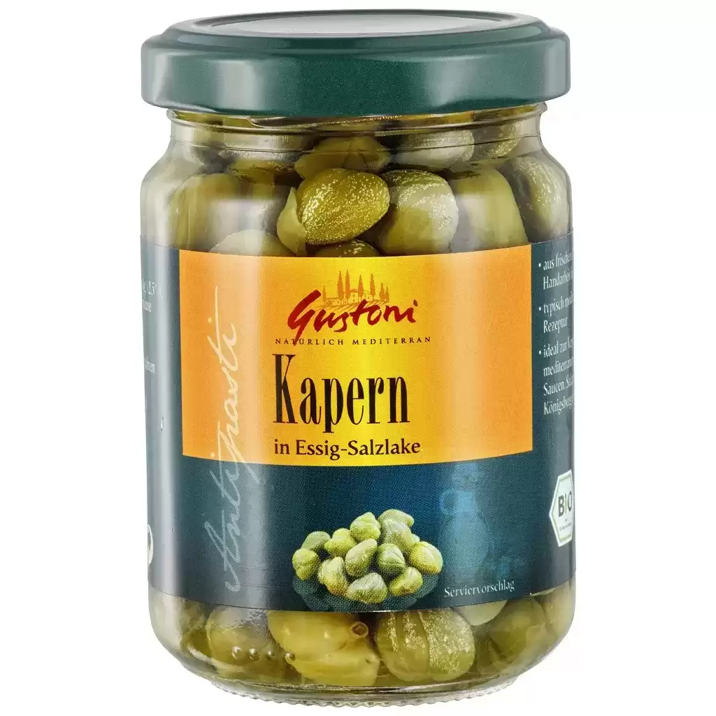 Leguminoase - Capere in saramura, eco 140g