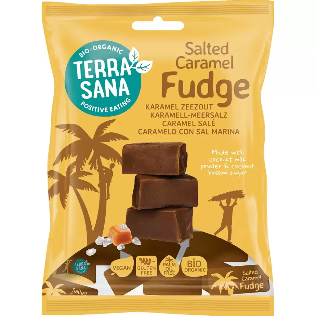 Dulciuri - Caramele cu sare de mare fara gluten, eco 150g
