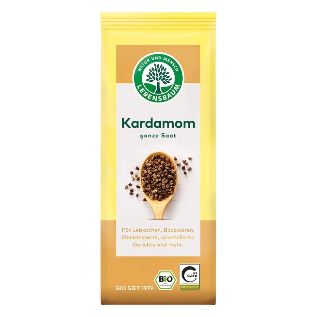 Condimente - Cardamom seminte intregi, eco 50g