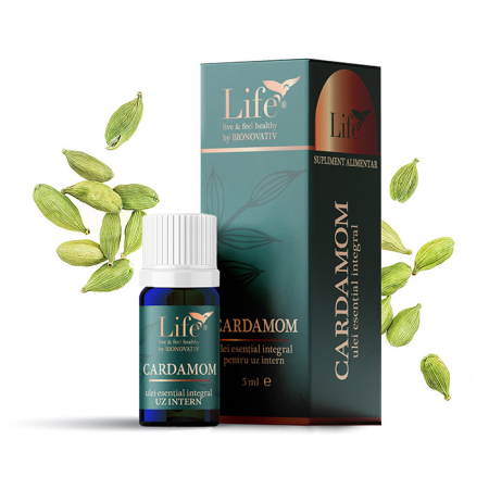Uleiuri Esentiale - CARDAMOM - ulei esențial integral - 5 ml