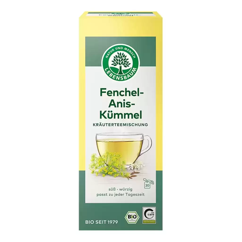 Ceaiuri - Ceai cu fenicul anason si chimen 20 plicuri, eco 50g