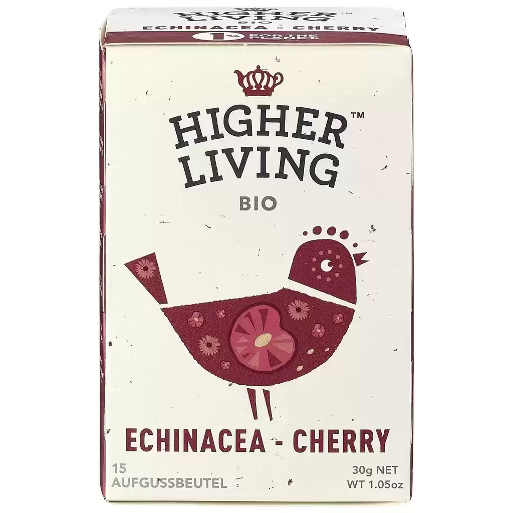 Ceaiuri - Ceai de echinaceea si cirese 15 plicuri, eco 30g