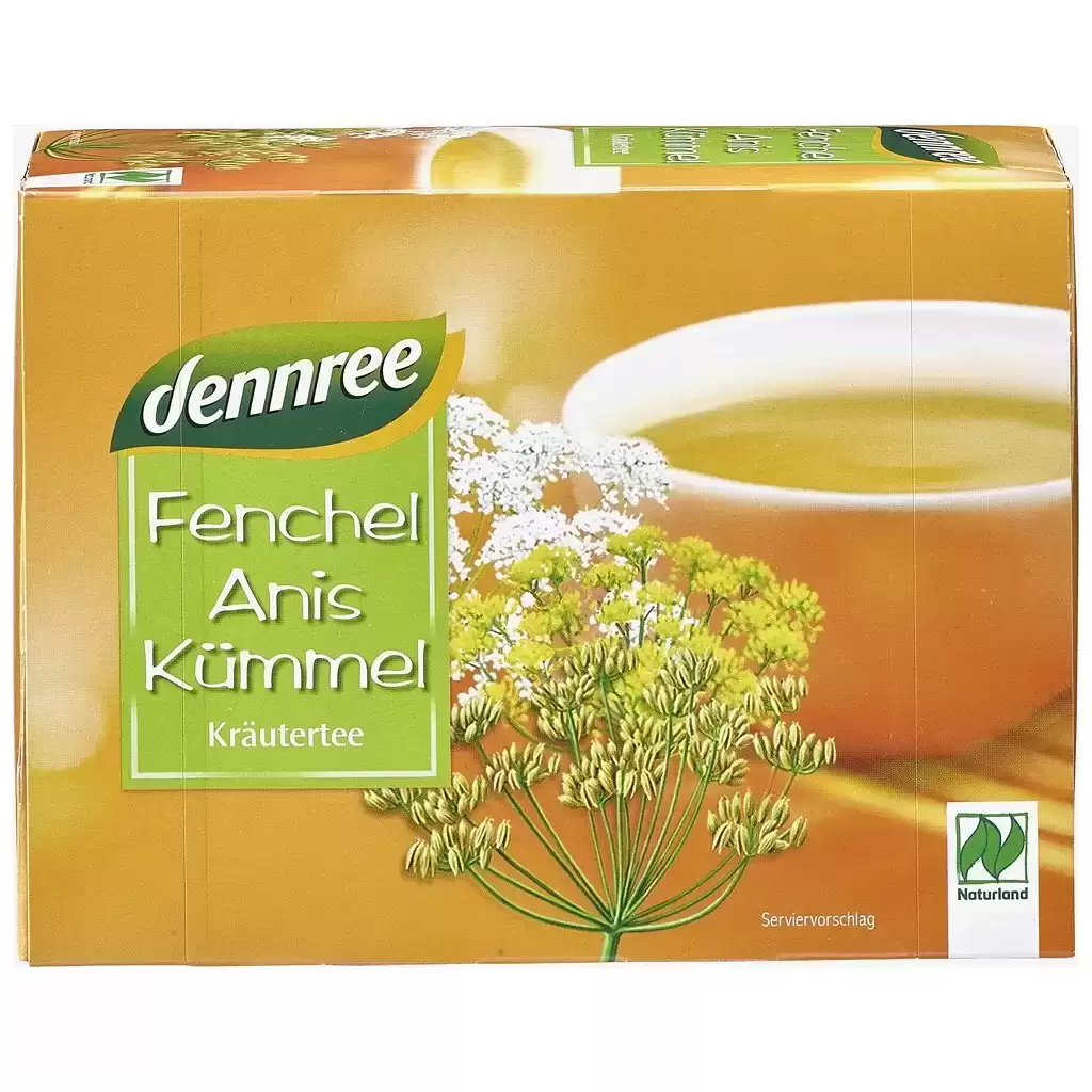 Ceaiuri - Ceai de fenicul anason si chimen 50 plicuri, eco 100g