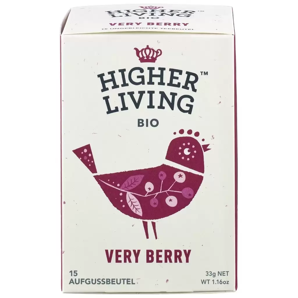 Ceaiuri - Ceai de fructe Very Berry 15 plicuri, eco 33g
