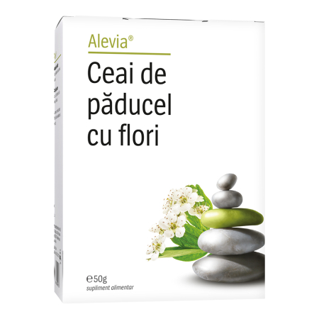Suplimente - Ceai de păducel cu flori vrac 50g