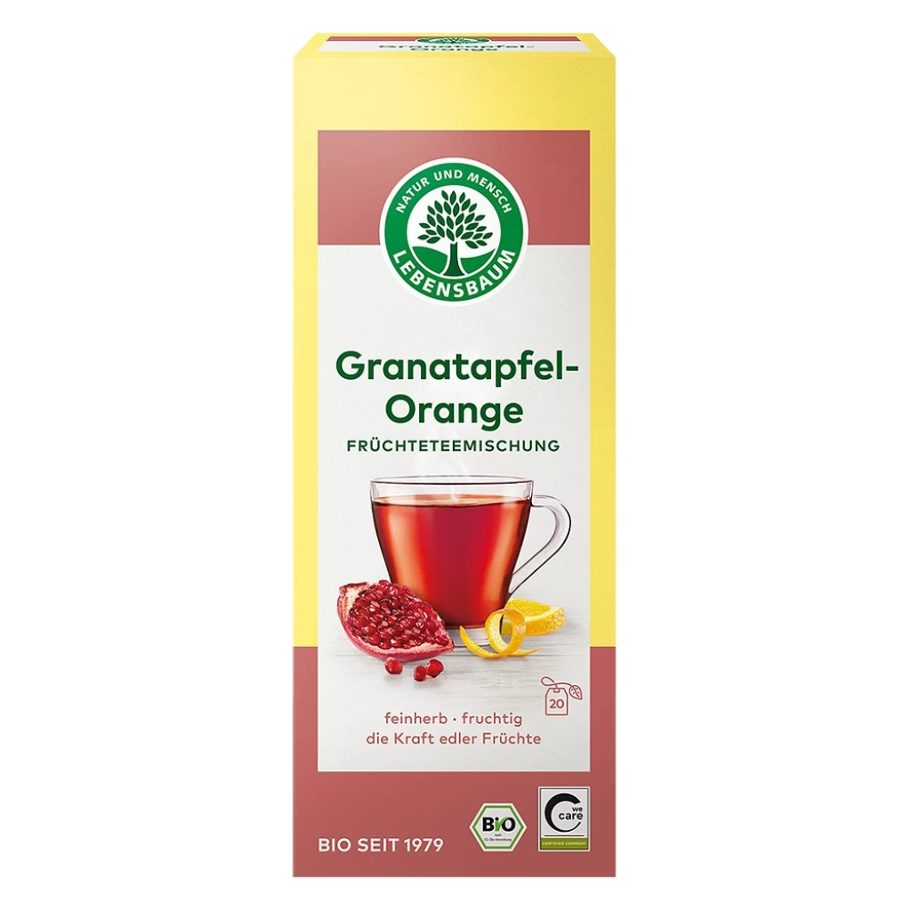 Ceaiuri - Ceai de rodie cu portocala 20 plicuri, eco 40g
