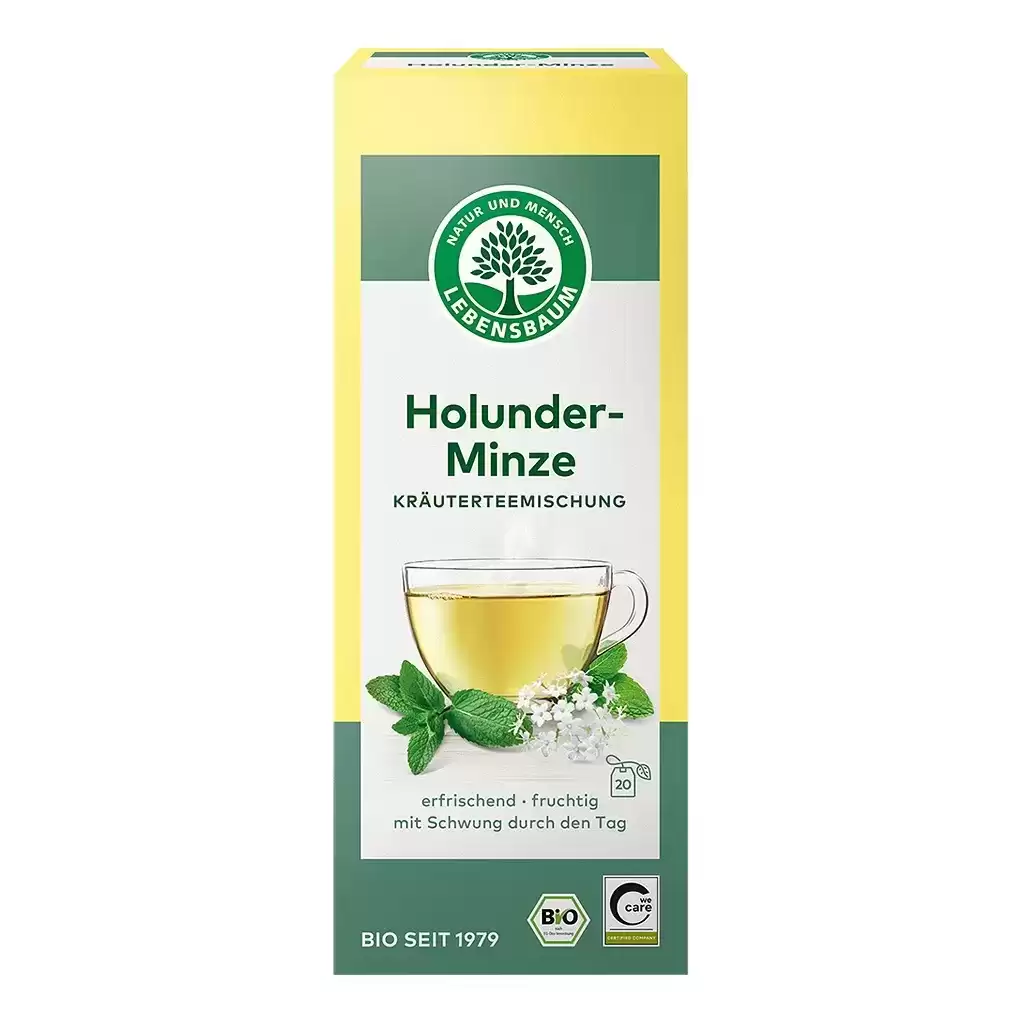 Ceaiuri - Ceai de soc cu menta 20 plicuri, eco 30g