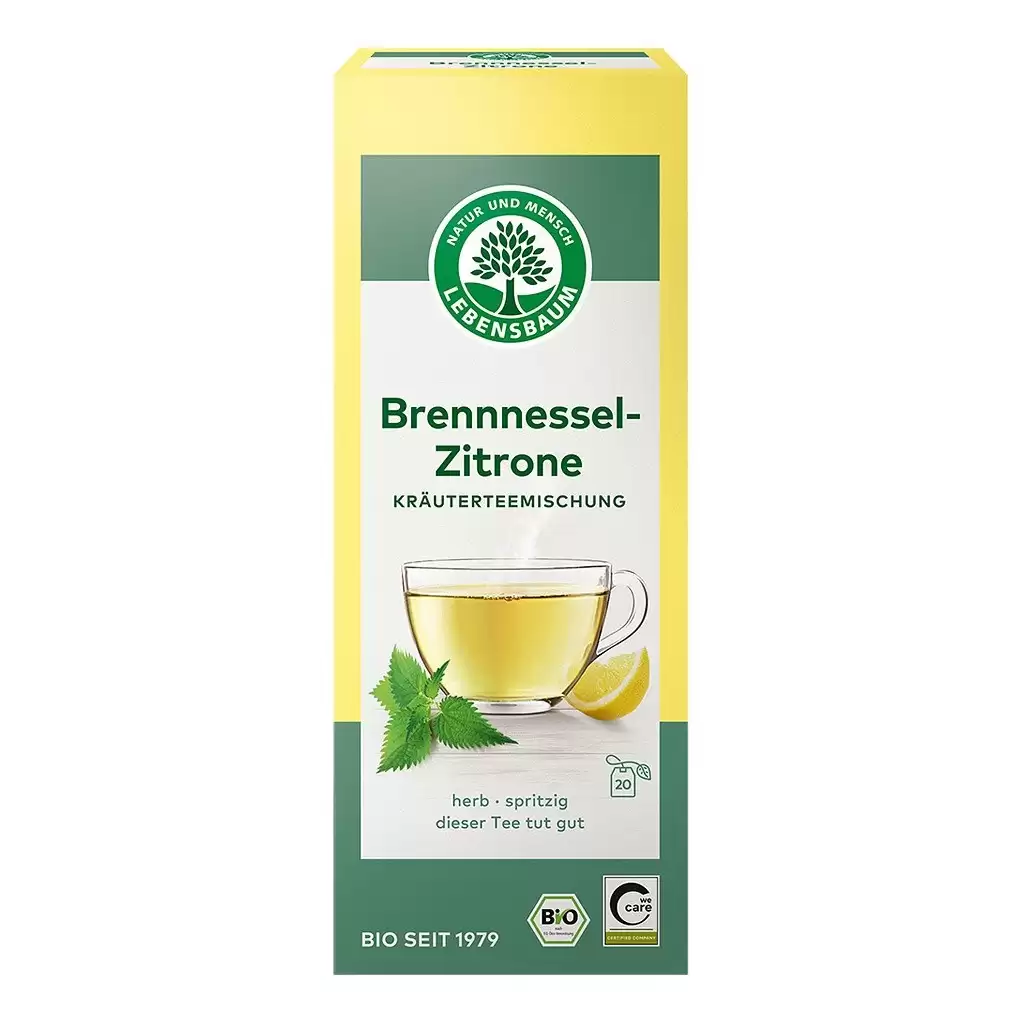 Ceaiuri - Ceai de urzica si lamaie 20 plicuri, eco 30g
