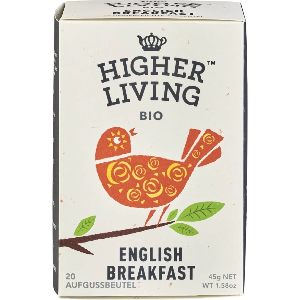 Ceaiuri - Ceai English Breakfast 20 plicuri, eco 45g