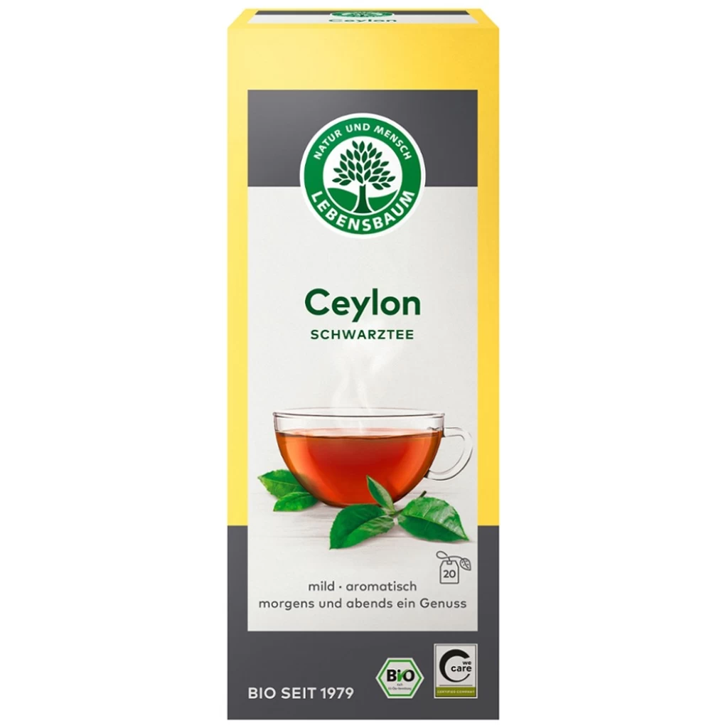Ceaiuri - Ceai negru Ceylon 20 plicuri, eco 40g