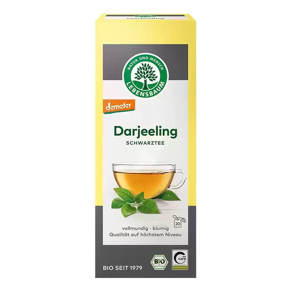 Ceaiuri - Ceai negru Darjeeling 20 plicuri, eco 40g