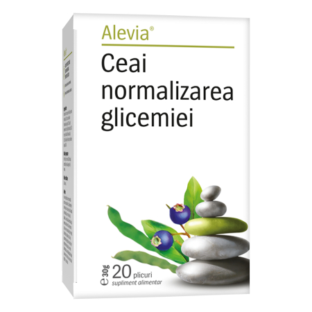 Suplimente - Ceai normalizarea glicemiei 20 plicuri